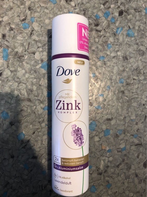 spyd baggrund Kassér Dove Deodorant Spray 48 h mit Zink Lavendelduft - 100 ml - INCI Beauty