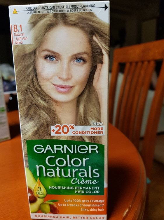 Garnier Color Naturals Boja Za Kosu 81 Light Ash Blond Inci Beauty