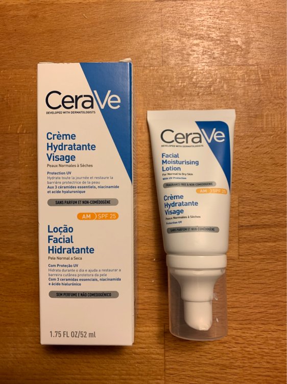 CeraVe Crème hydratante visage 25 - INCI Beauty
