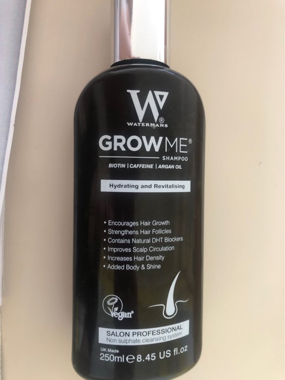 Berigelse ebbe tidevand Måling Watermans Grow Me Shampoo 250ml - INCI Beauty