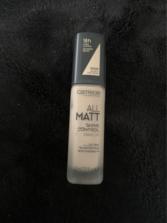 Catrice All Matt Shine Control Make Up - 010N Neutral Light Beige - 30 ml -  INCI Beauty