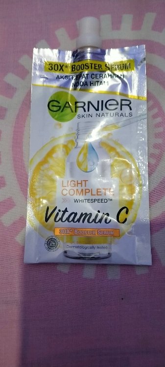 Garnier Skin Naturals Light Complete Vitamin C Booster Serum 7 5 Ml Inci Beauty