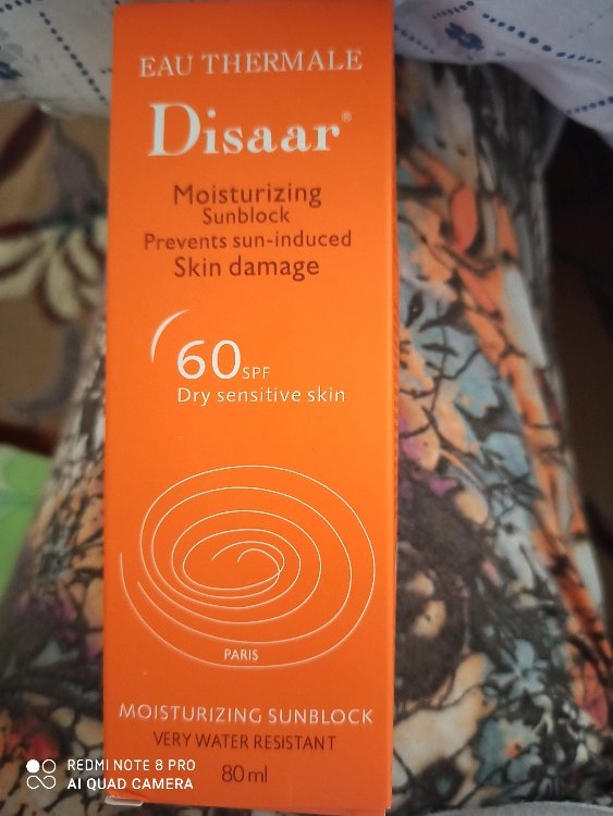 disaar moisturizing sunblock