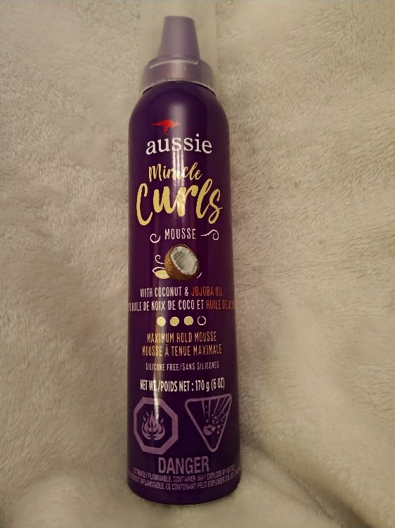 Miracle Curls Maximum Hold Mousse for Curly Hair