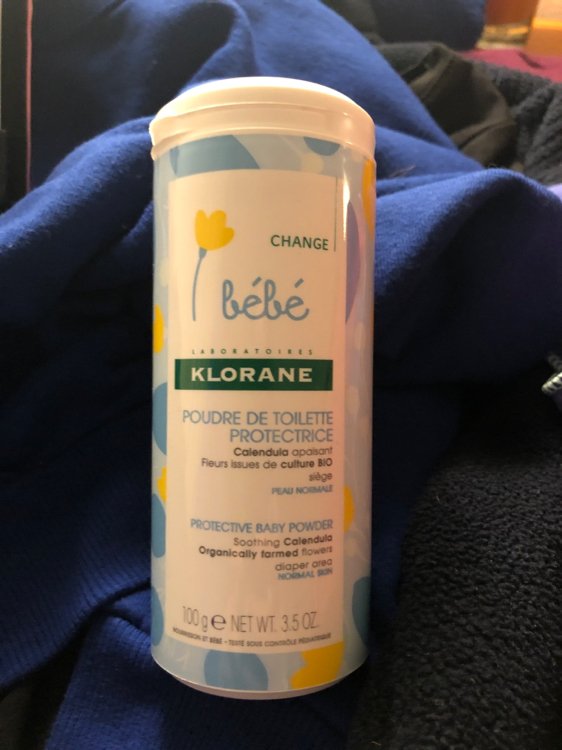 Klorane Bebe Poudre De Toilette Protectrice Au Calendula 100g Inci Beauty