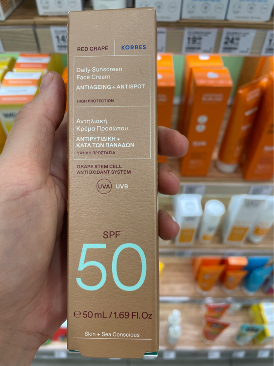 Alma Secret Anti-pollution Age Defense Mineral Sunscreen SPF50 Facial Cream  - 50 ml - INCI Beauty