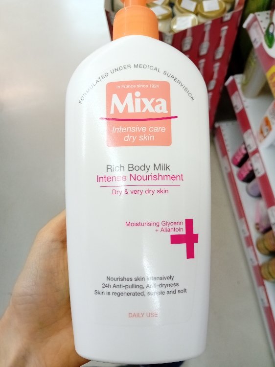 Mixa Body Milk intense nourishment rich for dry to very dry skin, 400 mL –  Peppery Spot