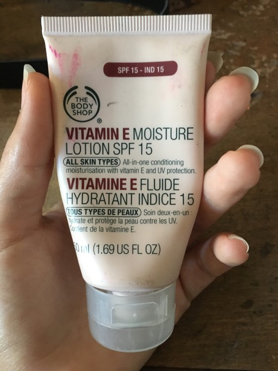 Mart rand Productie The Body Shop Vitamine E moisture - Lotion SPF 15 - INCI Beauty