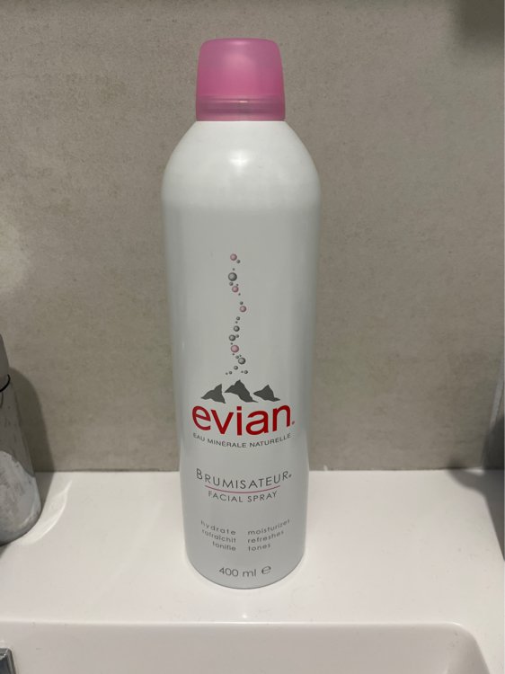 Evian Brumisateur d'eau minérale naturelle 400 ml - INCI Beauty