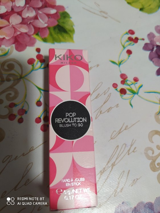ethisch Tijd Plateau Kiko Pop Revolution Blush to go n. 1 rose - INCI Beauty