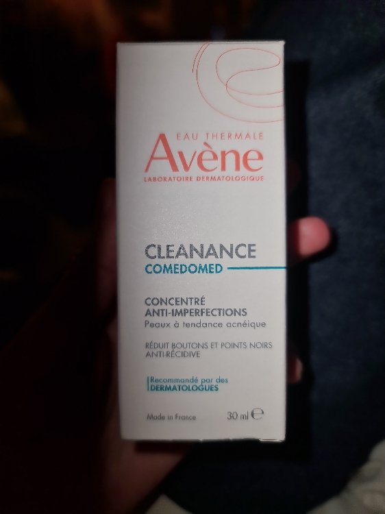 Avène Crème Visage Concentré Anti-Imperfections Comedomed Cleanance : le  flacon de 30mL - INCI Beauty