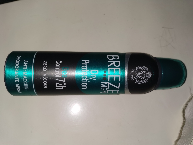 BREEZE DEODORANTE SPRAY MEN 72H DRY PROTECTION 150 ML