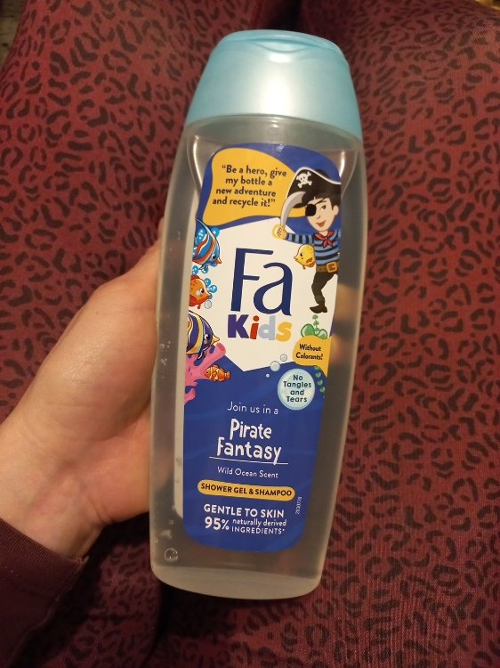 Fa Kids Dječji Gel Za Tuširanje I Šampon Pirate Fantasy - 400 Ml - Inci 