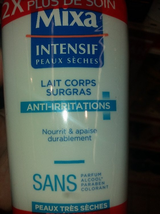 Mixa Lait corps surgras anti-irritations 2 x 250 ml - INCI Beauty