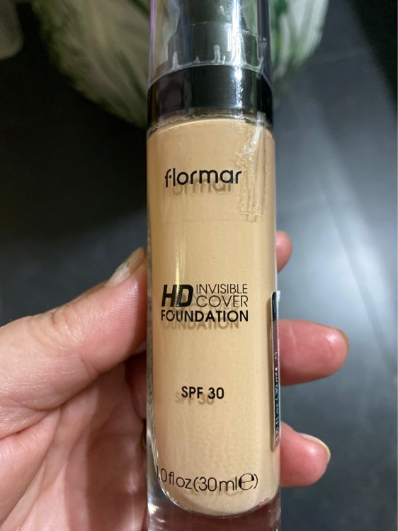 Comprar Flormar Invisible Cover HD Foundation SPF30 80 Soft Beige