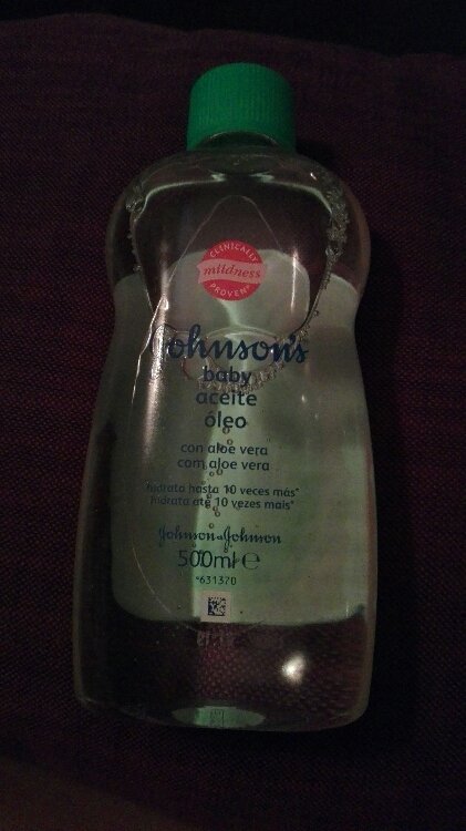 Johnson Johnson Huile Corporelle Aloe Vera Bebe 500 Ml Inci Beauty