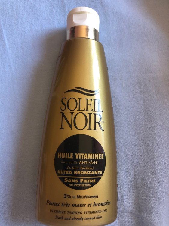 Soleil Noir Spray Huile Sèche Vitaminée sans Filtre 150 ml