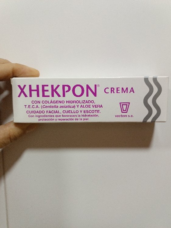 Xhekpon Crema facial de colágeno antiarrugas 40ml. - FARMACIA