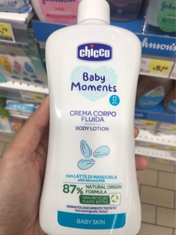 Chicco Baby Moments Body Lotion with Almond Milk - 500 ml - INCI