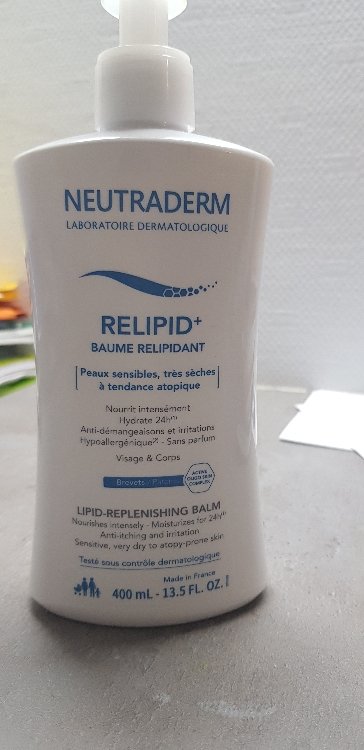 Laboratoires Gilbert Relipid+ Baume Relipidant - 400 ml - INCI Beauty