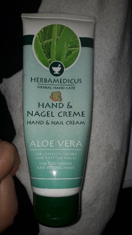 Herbamedicus Handcreme Hand Nagel Aloe Vera - INCI