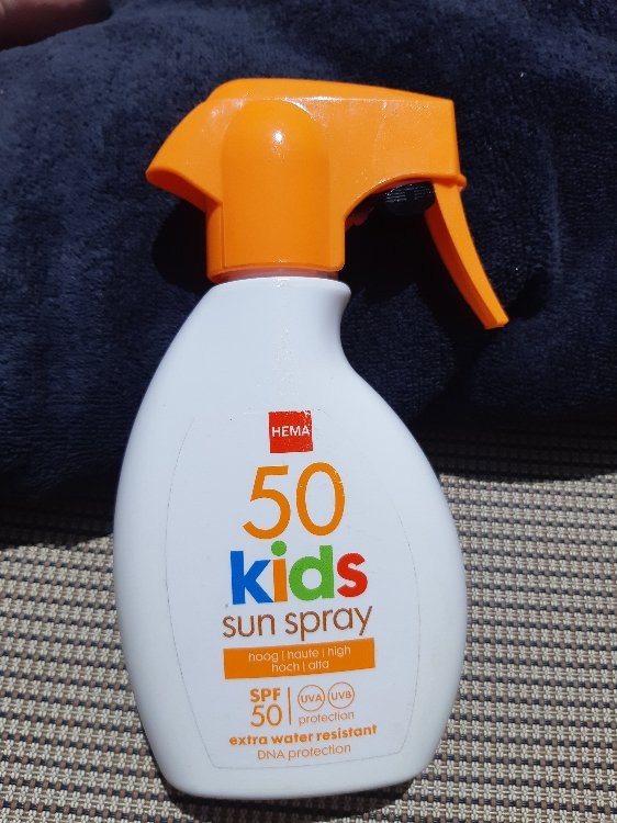 pen Kruipen cafe Hema Kids Sun Spray - SPF 50 - INCI Beauty