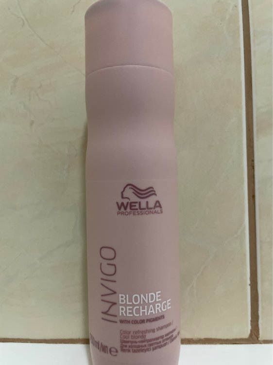 Champú Blonde Recharge Invigo Wella 250ml