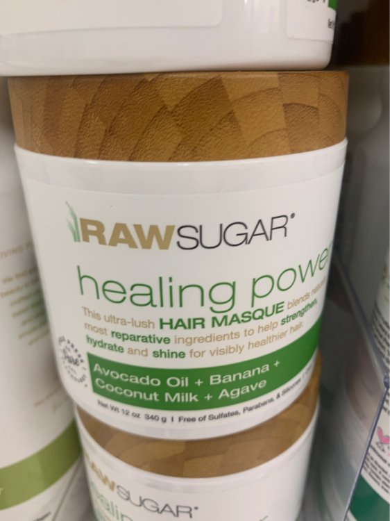 Raw Sugar Healing Power Hair Masque Directions