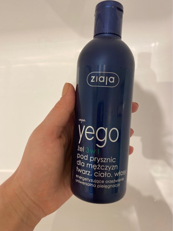 Ziaja YEGO 3in1 Shower GEL for Men 300ml - INCI Beauty