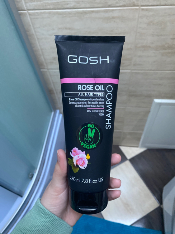 halvleder Fabel Seneste nyt Gosh Rose Oil Shampoo - 230 ml - INCI Beauty