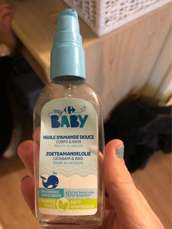 Carrefour Baby Huile d'Amande Douce Corps & Bain - 75 ml - INCI Beauty