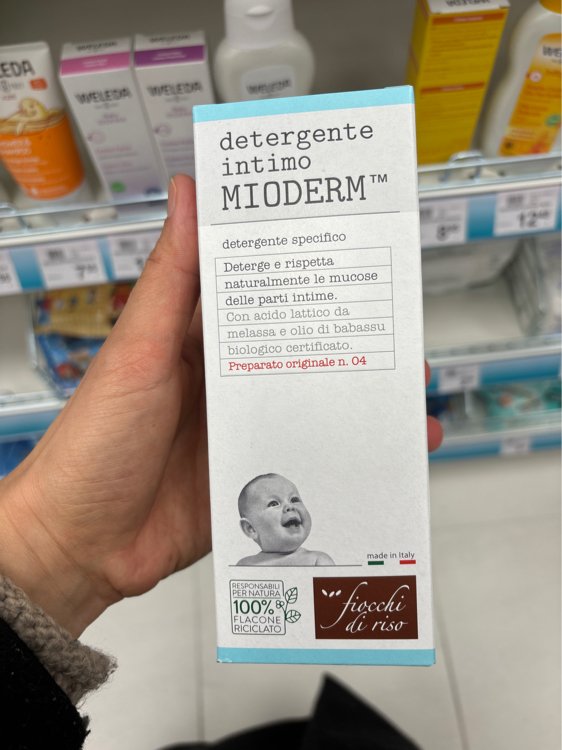Fiocchi di Riso Detergente Intimo Baby MIODERM - 240 ml - INCI Beauty