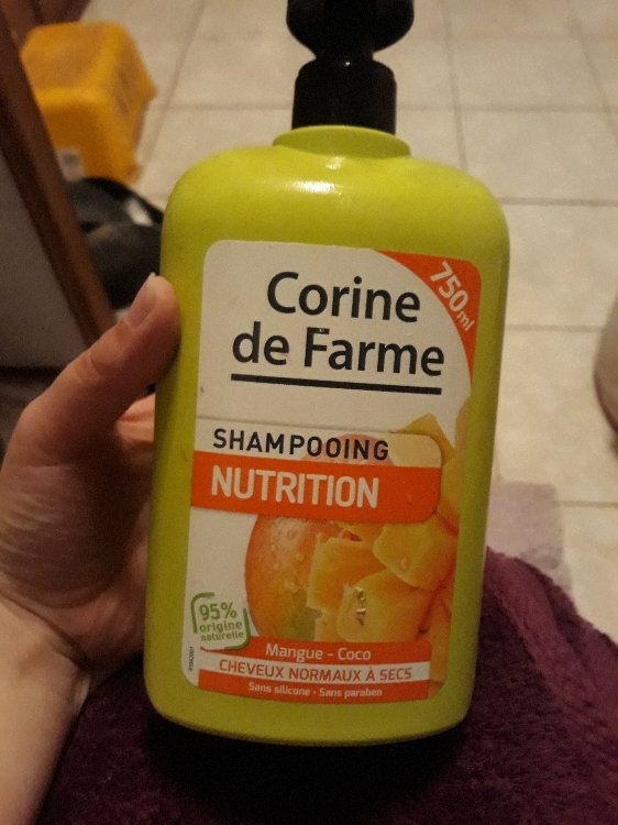 Corine De Farme Shampooing Nutrition A La Mangue Et Au Lait De Coco Inci Beauty