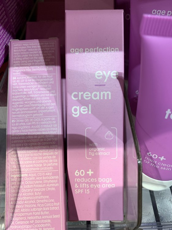 Uitpakken Distributie retort Hema Age Perfection Eye - Creme gel - INCI Beauty