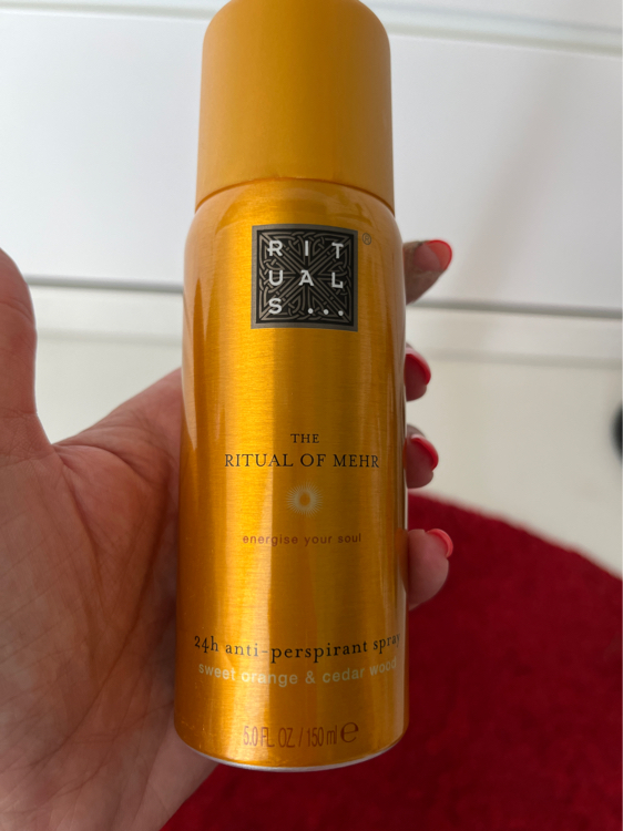 Rituals The Ritual of Mehr - 24h Anti-Perspirant Spray - Sweet Orange &  Cedar Wood - 150 ml - INCI Beauty