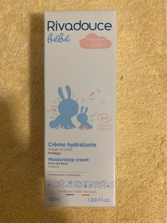 Rivadouce Bebe Creme Hydratante Bio 50 Ml Inci Beauty