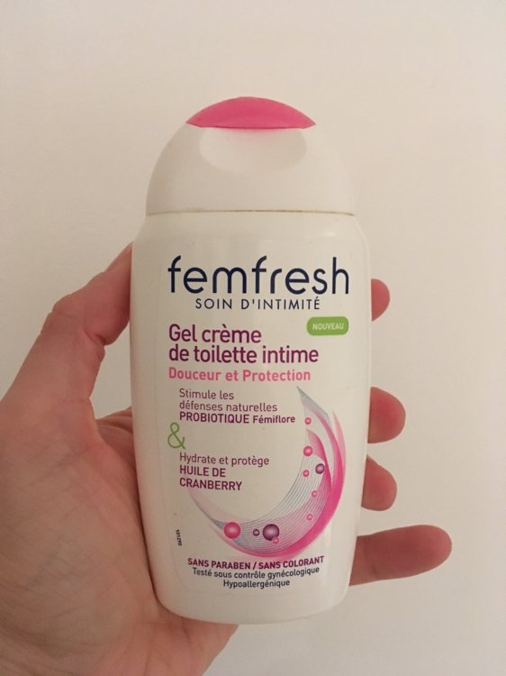Femfresh - Gel Lavant Intime Apaisant, aux extraits de Cranberry &  Probiotiques, Sensation de confort 24h - 250ml