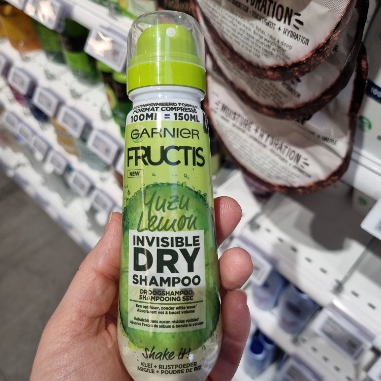 Blot Nonsens Nuværende Garnier Fructis Invisible dry shampoo Yuzu Lemon - INCI Beauty
