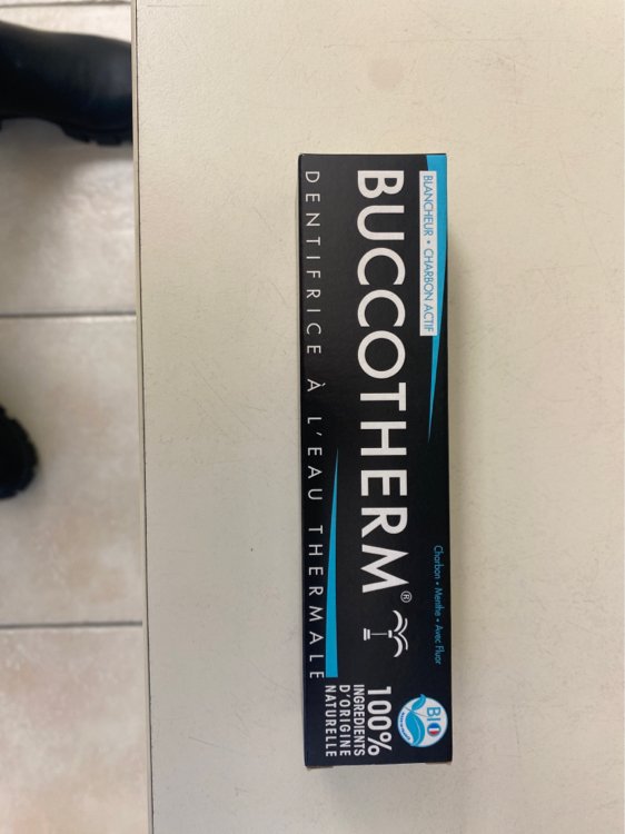 Dentifrice Protection Blancheur au Charbon Actif BIO - BuccoTherm