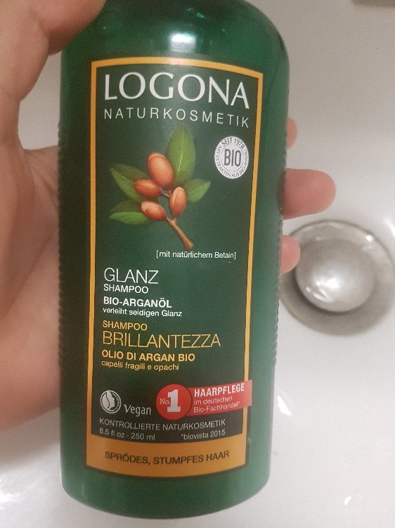 250 ml Glanz Bio-Arganöl Shampoo - INCI Beauty - Logona