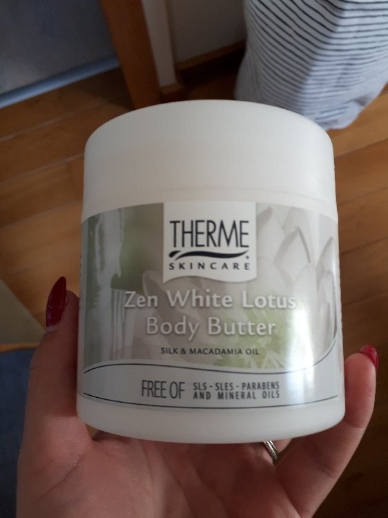 conversie grijnzend Italiaans Therme Zen white lotus - Body butter - INCI Beauty