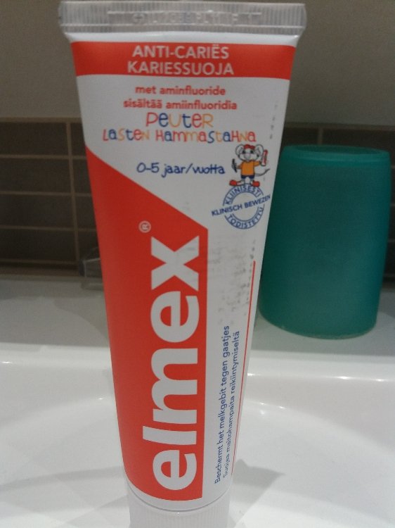 Elmex Dentifrice Enfant 0 5 Ans 75 Ml Inci Beauty