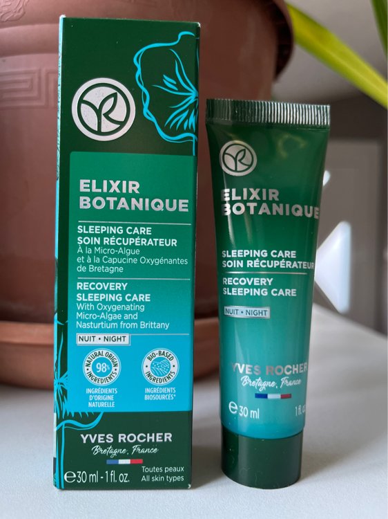 Botanique - Rocher Care - Elixir ml - Sleeping 30 INCI Yves Recovery Beauty