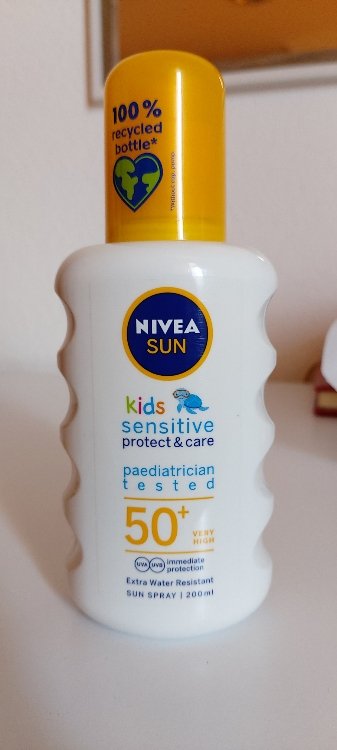 scheuren Zichzelf Agnes Gray Nivea Sun Kids Sensitive Protect & Care Spray - SPF 50+ - INCI Beauty