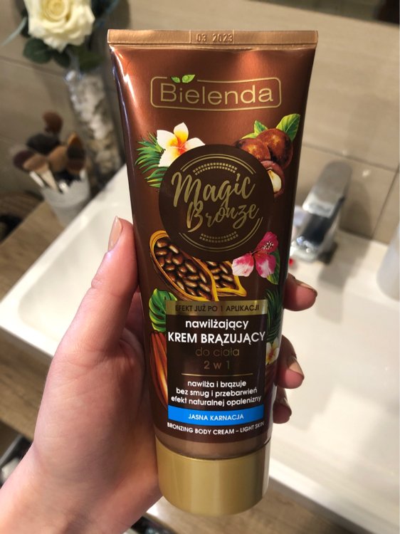 Bielenda 2in1 Moisturinizg Bronzing Body Cream Magic Bronze Light Skin