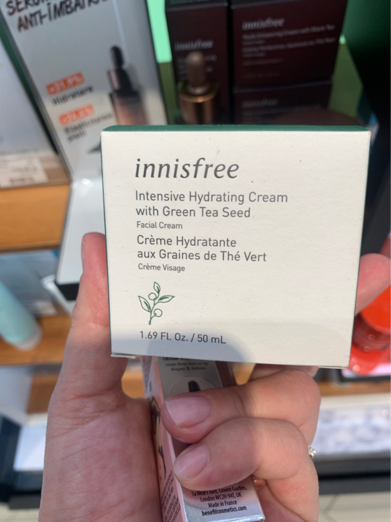 Innisfree Intensive Hydrating Cream - Green Tea Seed - 50 ml - INCI Beauty
