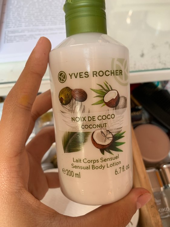 Yves Rocher Lait Corps Noix de Coco - Flacon 200 ml - INCI Beauty