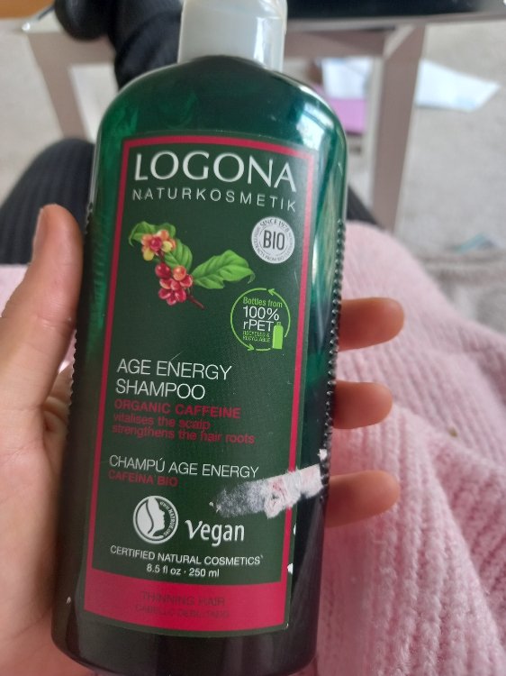 Logona Shampoo Age Energy - Caffein 250 Beauty - Bio INCI ml