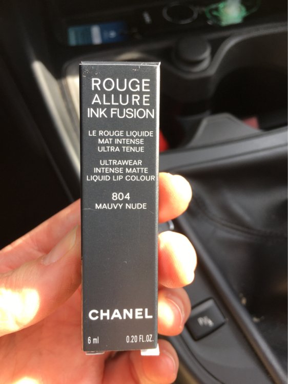 Chanel Rouge Allure Ink Fusion - Le Rouge Liquide Mat Intense Ultra Tenue - 804  Mauvy Nude - 6 ml - INCI Beauty