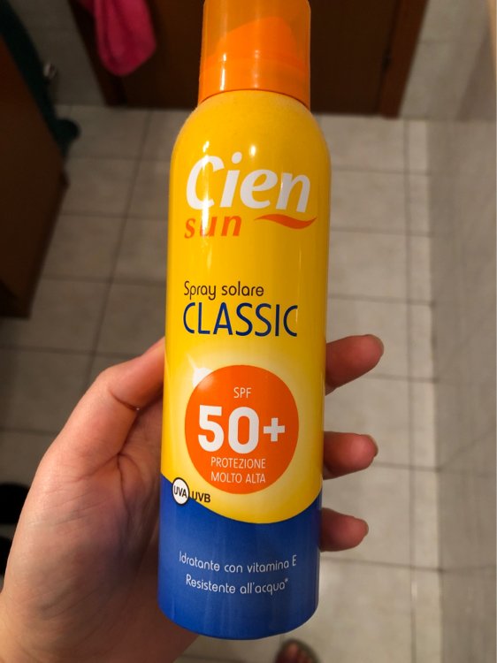 Cien Sun Spray solaire Classic SPF50+ - INCI Beauty